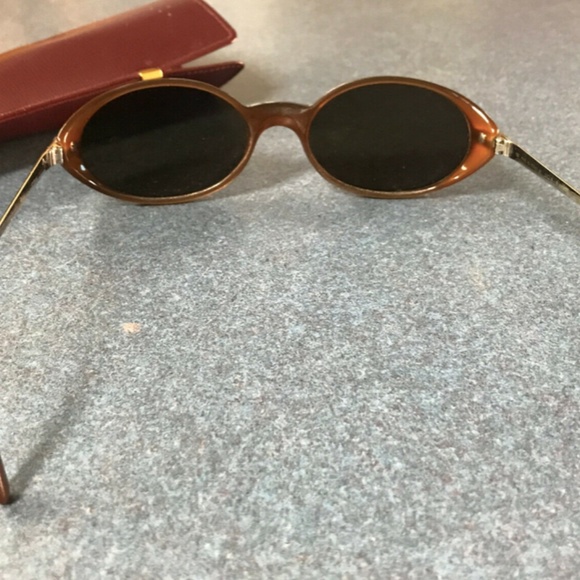 Authentic Cartier 53 18 135 Double C Decor Logo Tips SP Sunglasses Oval Vintage main image 6